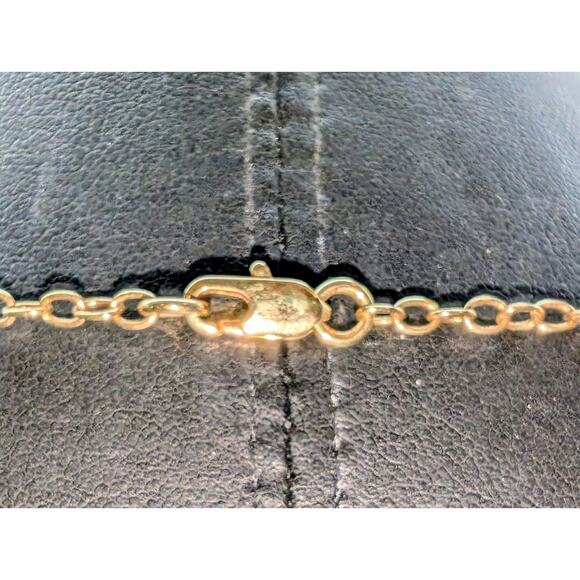 J. Crew Gold Tone CZ Starfish Pendant 24" Necklace - Picture 6 of 8